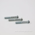 Hot dip galvanized carbon steel hex head bolt